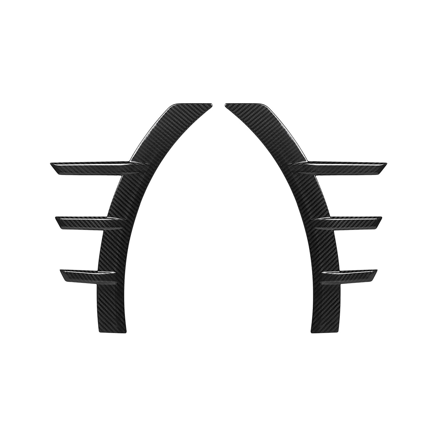 MHCP-G87-CF-ST001 BMW M2 G87 Performance Style Front Side Fender Trims In Pre Preg Gloss Carbon Fibre (G87) | ML Performance Car Parts