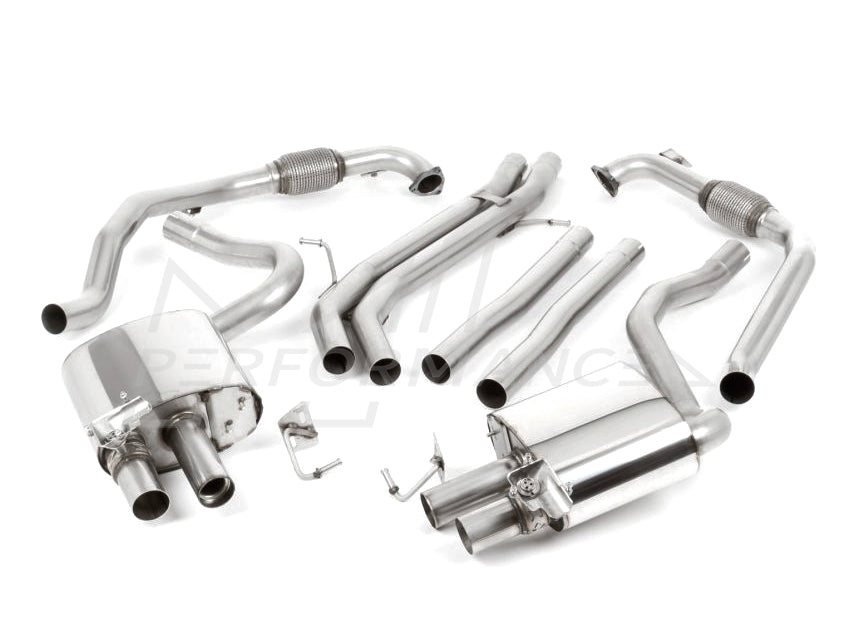 MillTek Audi B9 S5 Non-Resonated Cat-Back Exhaust - ML Performance UK