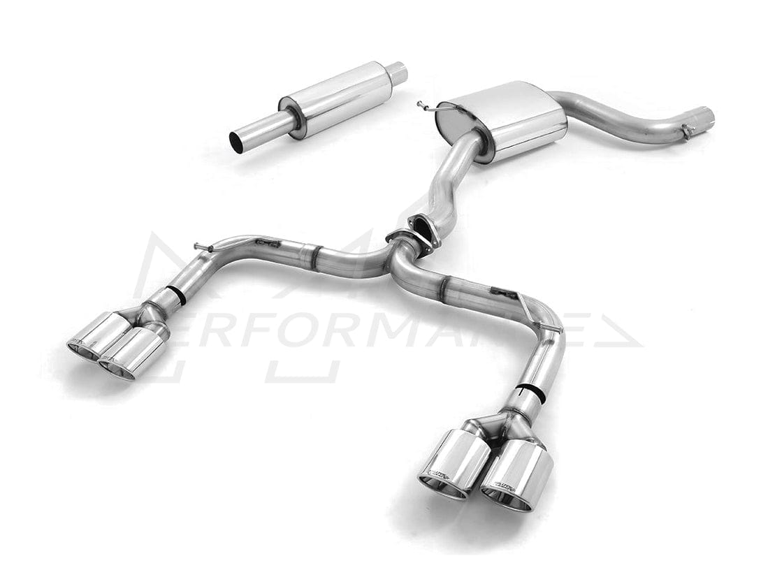 MillTek Volkswagen MK7 Golf GTI Resonated Cat-Back Exhaust - Duco Car Parts UK