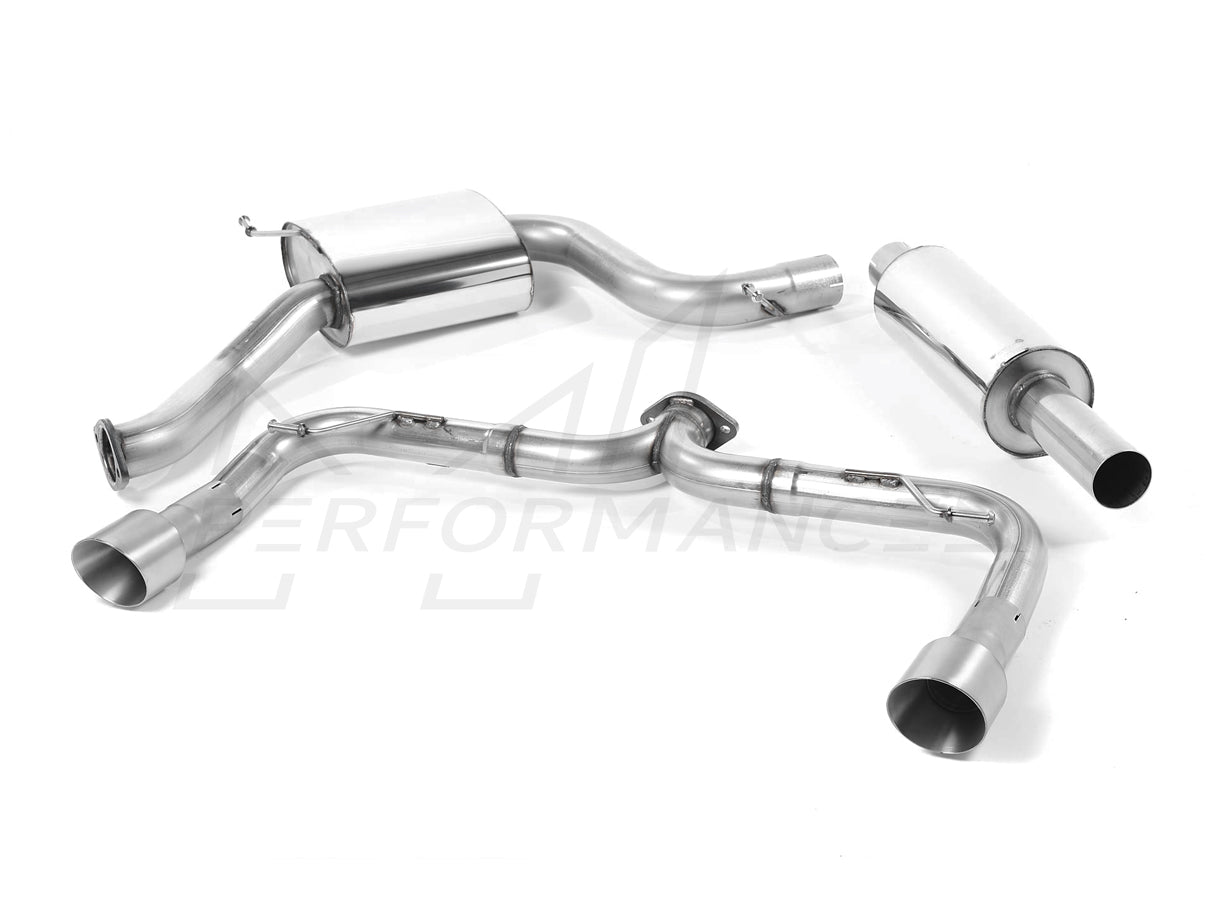 MillTek Volkswagen MK7 Golf GTI Resonated Cat-Back Exhaust - Duco Car Parts UK