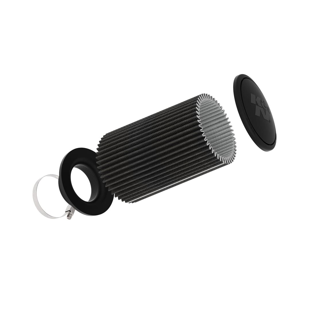 K&N RU-3111HBK Dryflow Universal Air Filter - 3-1/2"FLG, 6"B, 5-1/4"T, 9"H