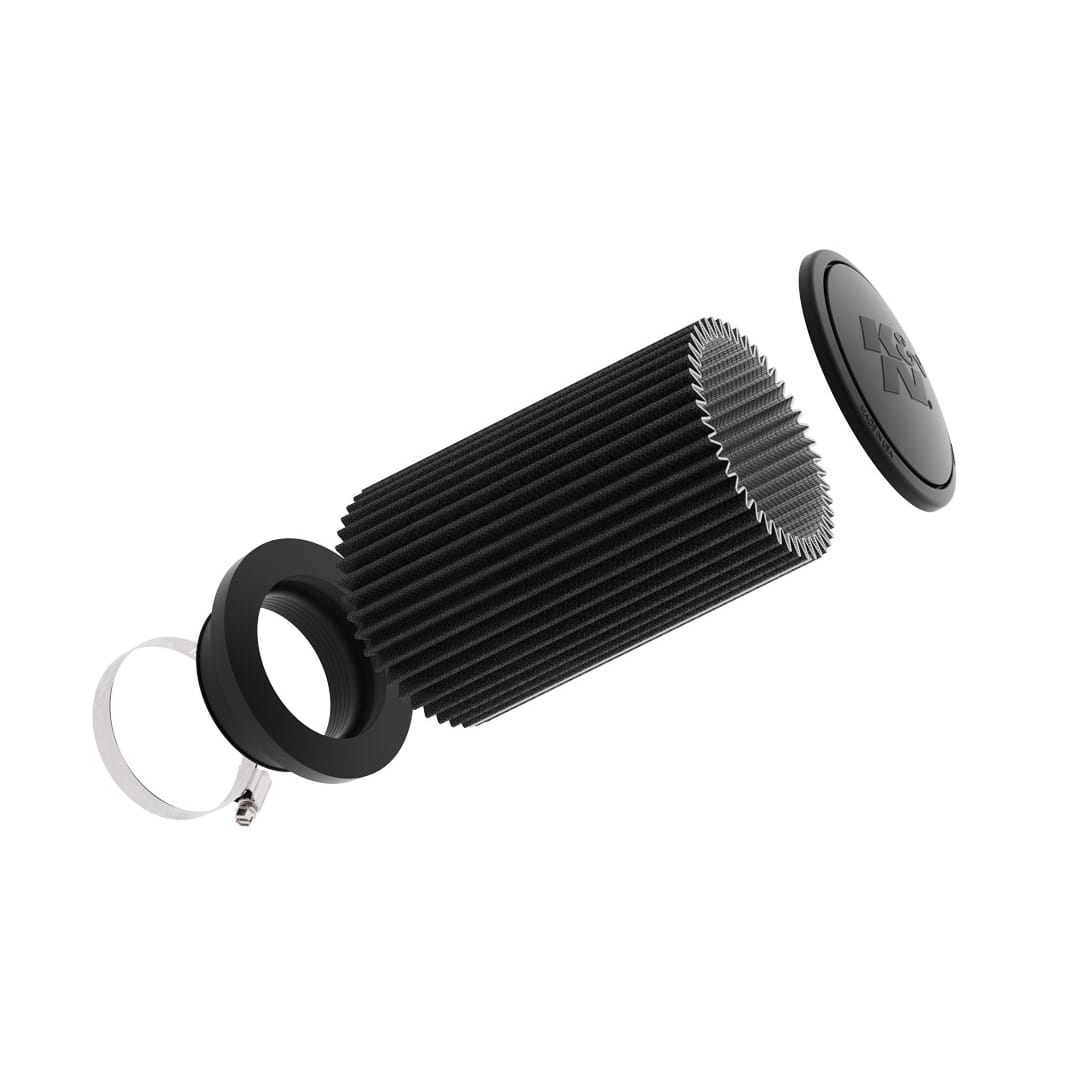 K&N RU-3112HBK Dryflow Universal Air Filter - 4"FLG, 6"B, 5-1/4"T, 9-1/4"H