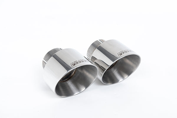 Milltek SSXFD379 Ford Upgrade Kits For Existing Milltek Cat Back Systems With Polished Gt-100 Trims (Inc. Fiesta)