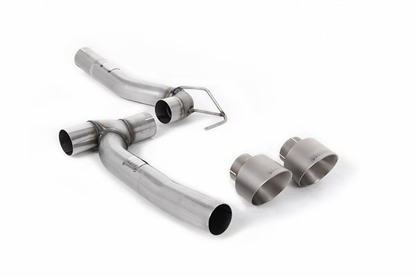 Milltek SSXFD381 Ford Upgrade Kits For Existing Milltek Cat-Back Systems With Brushed Titanium GT-100 Trims (Inc. Fiesta)