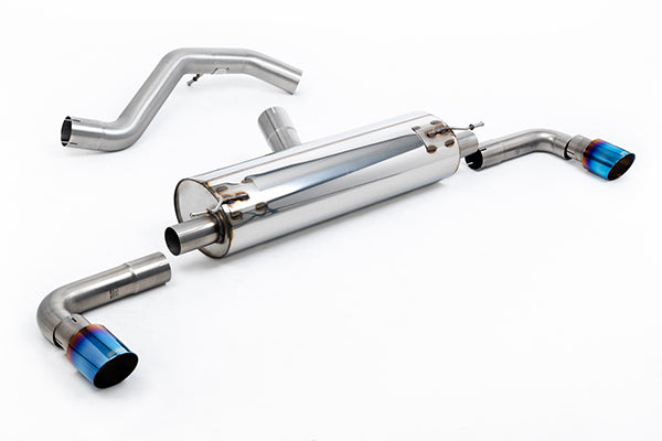 Milltek SSXINE109 INEOS Resonated System With GT-90 Burnt/Blue Titanium Tips (Oe (Inc. Grenadier)