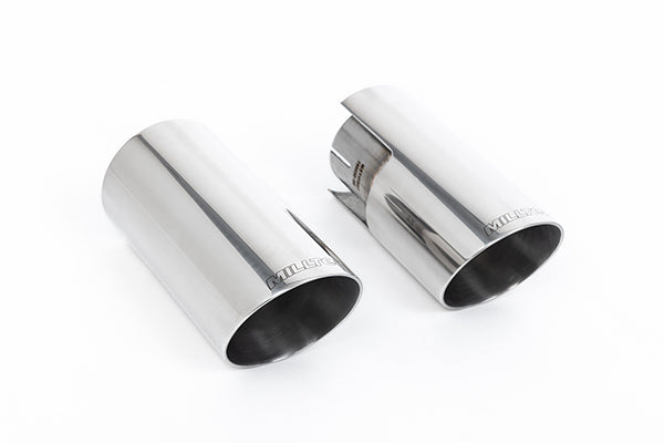 Milltek SSXINE113 INEOS Resonated System With Premium Gt-90 Polished Tips (Hidden Clamp Tip)(Oe (Inc. Grenadier)