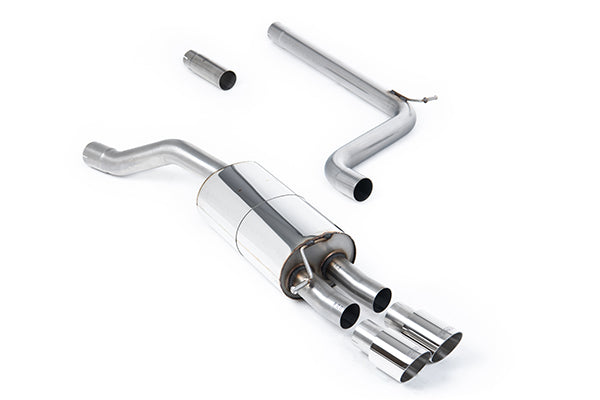 Milltek SSXVW733 Volkswagen GPF/OPF Back System With Polished GT-90 Trims (Inc. Polo)