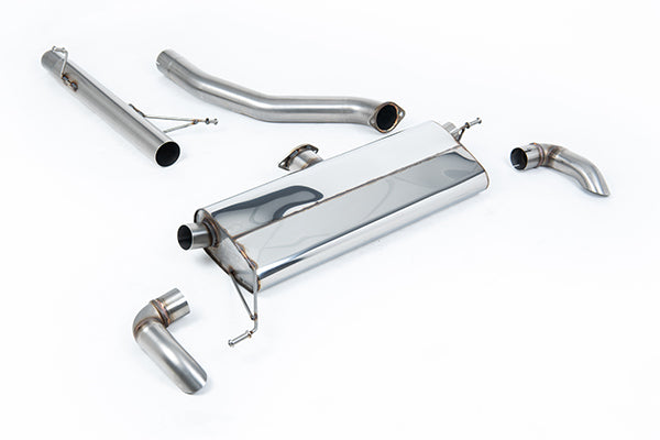 Milltek SSXVW738 Volkswagen 80mm / 3.15" Non Resonated System With Downturn Tips (Inc. Atlas)