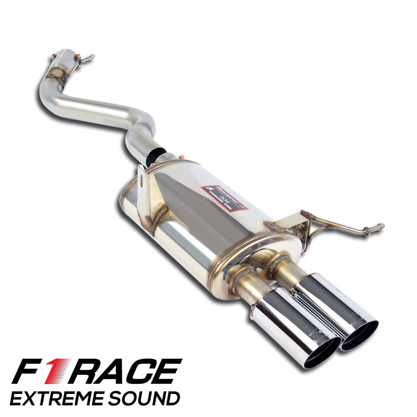 Supersprint BMW E92 E93 M3 F1 Race Lightweight Rear Exhaust Left - Duco Car Parts UK