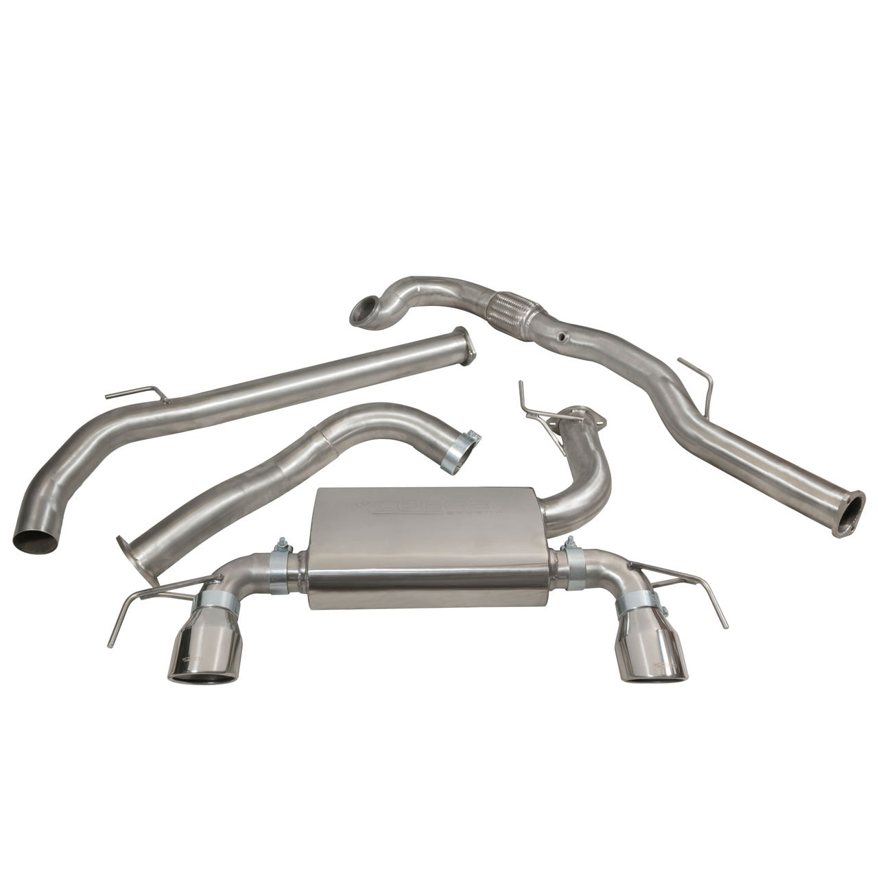 Cobra Exhaust Vauxhall Corsa E VXR (15-18) Turbo Back Performance Exhaust