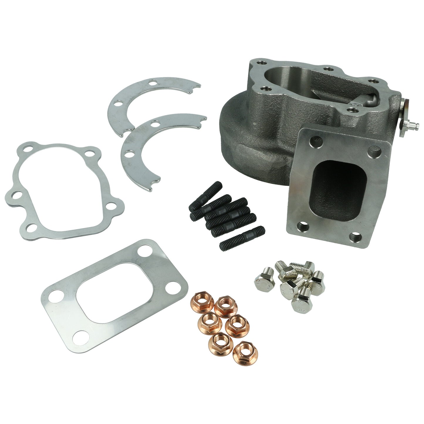 Turbozentrum 228354 Turbine Housing Stainless Steel Garrett GT28 series (GT2860RS, GT2871R, GTX2867R a.o.) 0.64ar