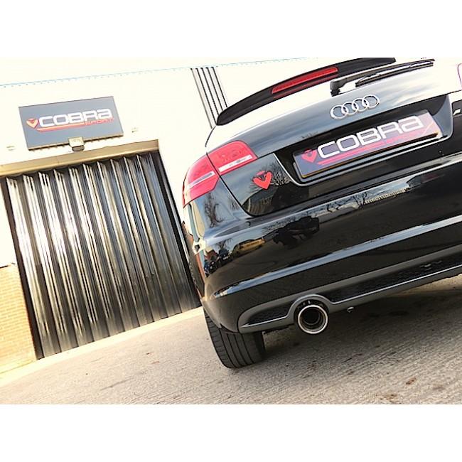 Cobra Exhaust Audi A3 (8P) 2.0 TDI 2WD (2008-12) (5 Door) Single Tip Cat Back Performance Exhaust