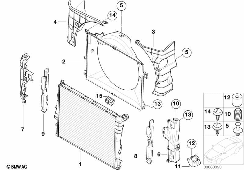 Genuine BMW 17112228943 Fan Shroud | Duco Car Parts UK Car Parts