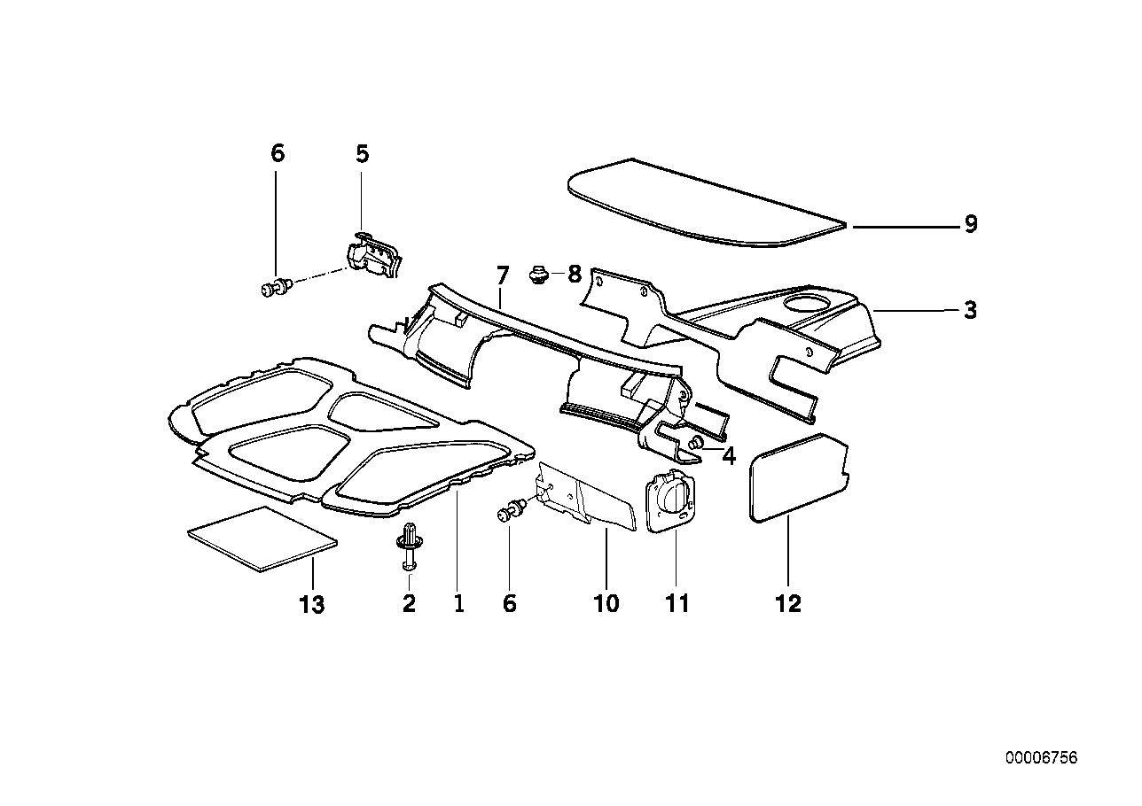 Genuine BMW 51488233855 Sound Insulating Door Front Left | Duco Car Parts UK Car Parts