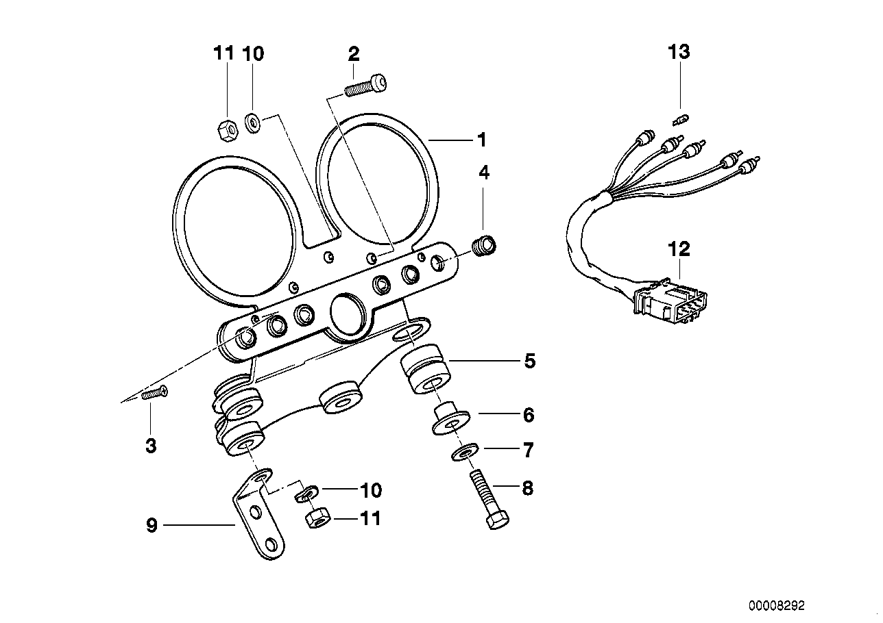 Genuine BMW 62211244817 80 Control Light Socket Set (Inc. & R 100 R) | Duco Car Parts UK Car Parts