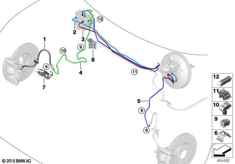 Genuine BMW 34306894453 Brake Hose Front | Duco Car Parts UK Car Parts