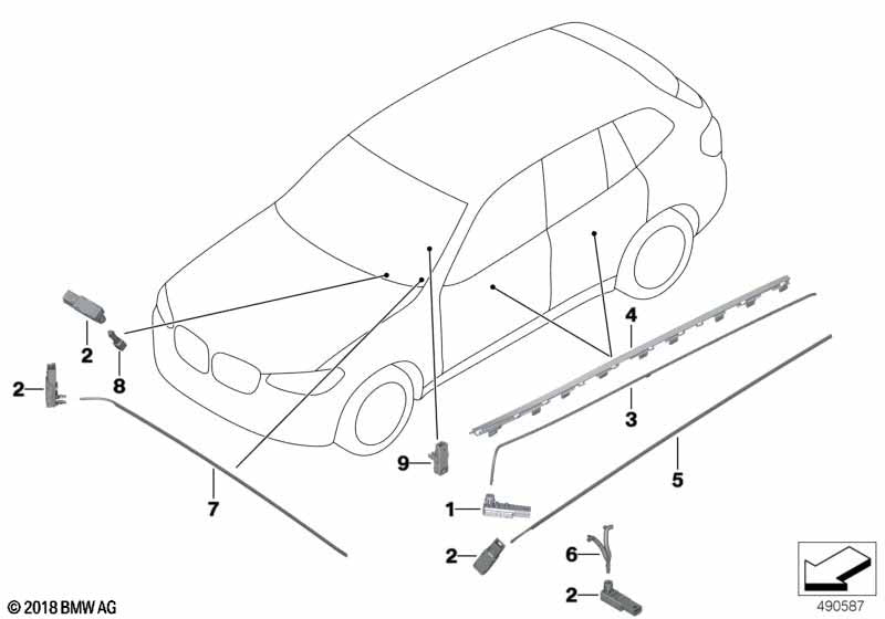 Genuine BMW 63315A884A3 Led Module GRAU KOD. B2 | Duco Car Parts UK Car Parts