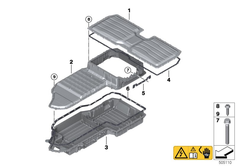 Genuine BMW 61278689516 G05 Housing, Lower Section, Left (Inc. X5 45eX) | Duco Car Parts UK UK Car Parts