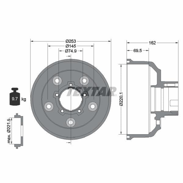 FEBI BILSTEIN FE181884 Brake Caliper