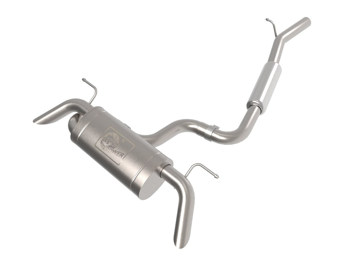 MACH Force-Xp 2-1/2 IN Stainless Steel Cat-Back Exhaust System w/ Resonator | ML Performance Car Parts