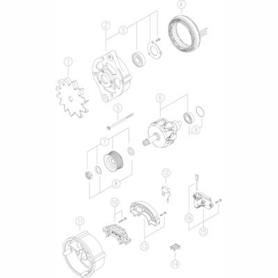 MAHLE MG84 Alternator