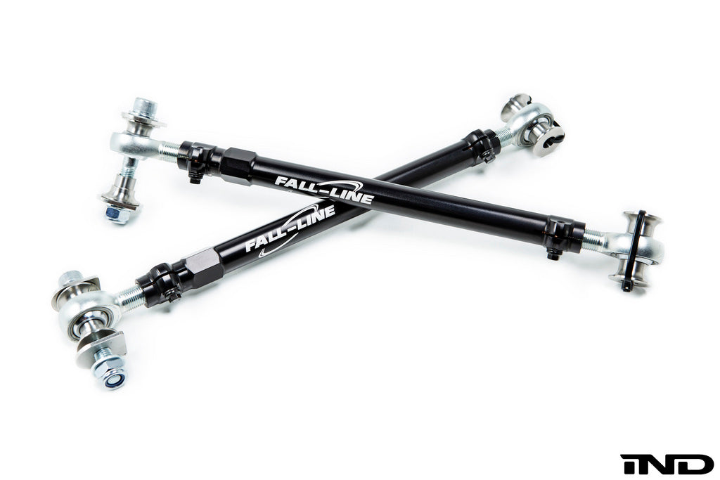 Fall-Line Motorsports E9X M3 / E82 1M Adjustable Toe Arm Set - Race