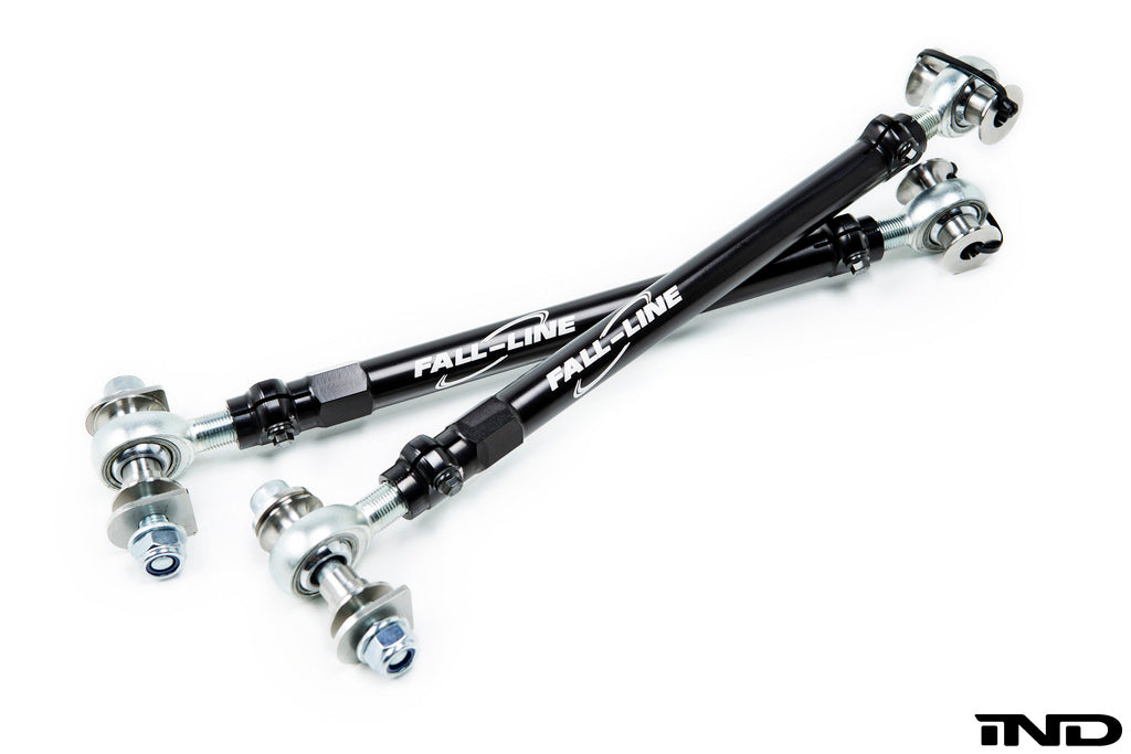 Fall-Line Motorsports E9X M3 / E82 1M Adjustable Toe Arm Set - Race