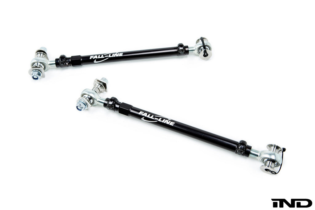 Fall-Line Motorsports E9X M3 / E82 1M Adjustable Toe Arm Set - Race