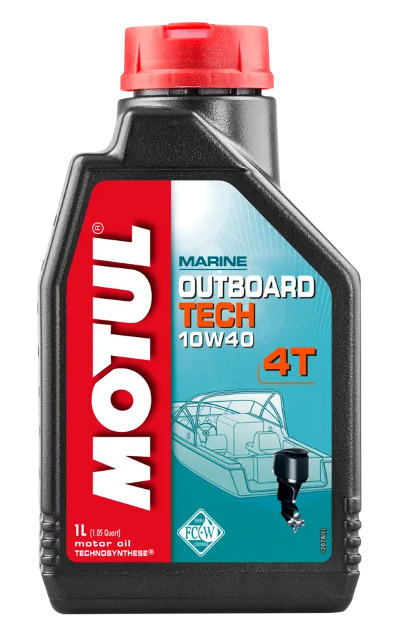 Motul 106397 OUTBOARD TECH 4T 10W-40 1L