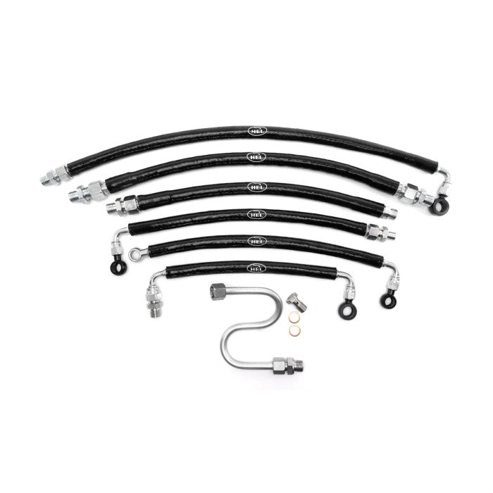 HEL Performance OFWFWR08 Braided Turbo Oil Feed, Water Feed and Water Return Lines | ML Performance Car Parts