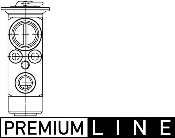 MAHLE AVE23000P Air Conditioning Expansion Valve