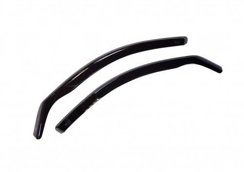 HEKO 12232 Wind deflectors for CITROEN C1 I Arrow direction, Front, Vehicle Door, Smoke Grey