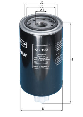 Mahle KC192 - Fuel Filter