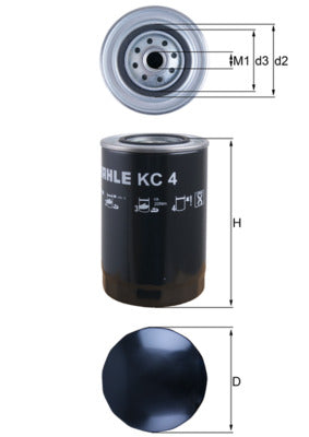 Mahle KC4 - Fuel Filter