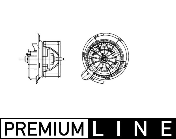 Mahle AB26000P - Interior Blower