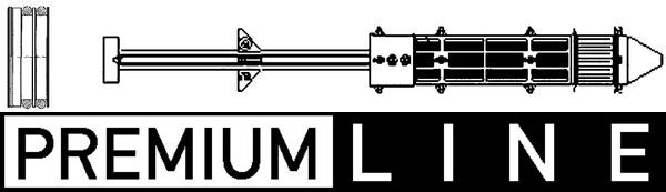 Mahle AD221000P - Dryer, air conditioning