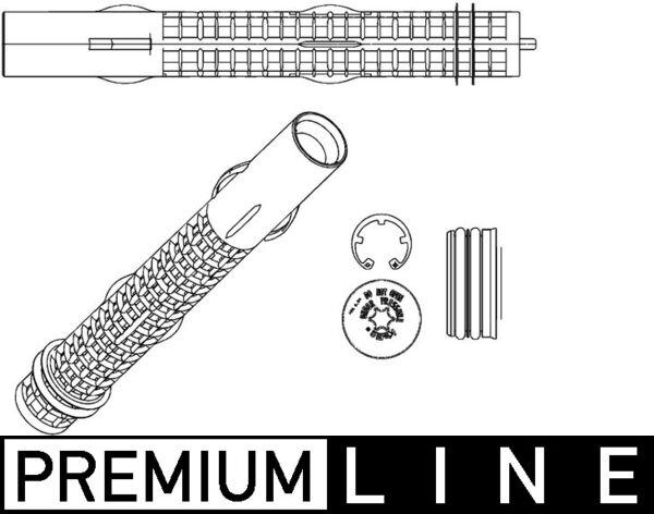 Mahle AD287000P - Dryer, air conditioning