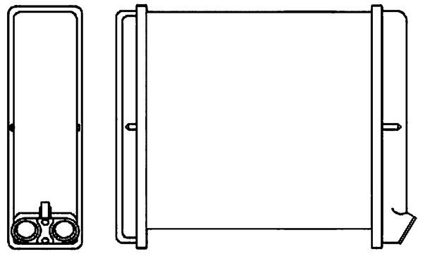 Mahle AH170000S - Heat Exchanger, interior heating