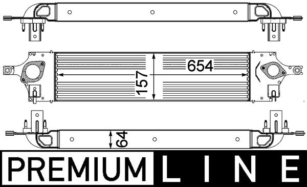 Mahle CI319000P - Charge Air Cooler