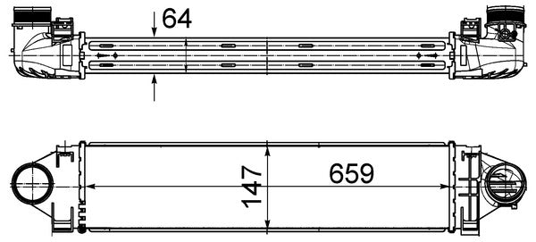 Mahle CI502000S - Charge Air Cooler