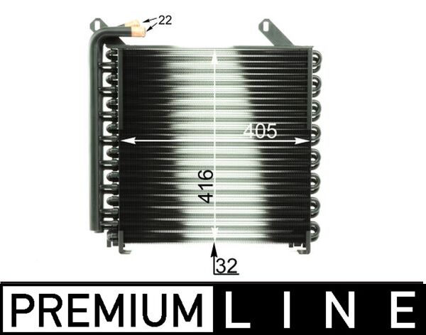 Mahle CLC35000P - Oil Cooler, engine oil