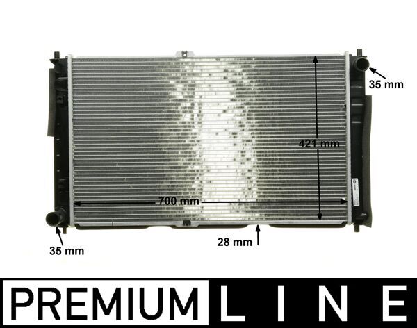Mahle CR1330000P - Radiator, engine cooling