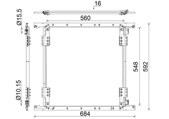 Mahle AC852000S - Condenser, air conditioning