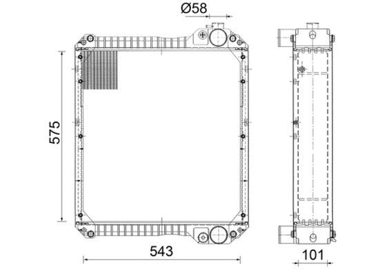 Mahle CR2396000S - Radiator, engine cooling