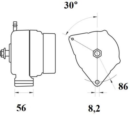 Mahle MG359 - Alternator