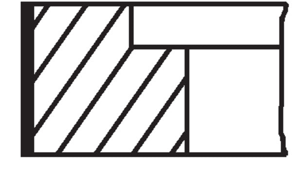 Mahle 00212N2 - Piston Ring Kit