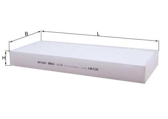 Mahle LA279 - Filter, cabin air