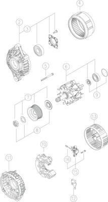 Mahle MG69 - Alternator
