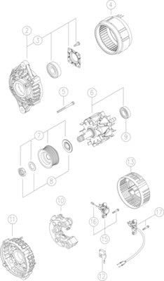 Mahle MG9 - Alternator