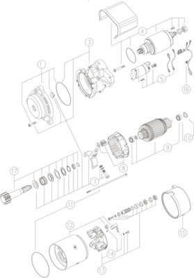 Mahle MS426 - Starter